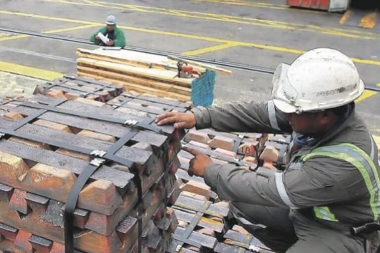 Exportaciones mineras del Perú crecieron 7,5% entre enero y julio