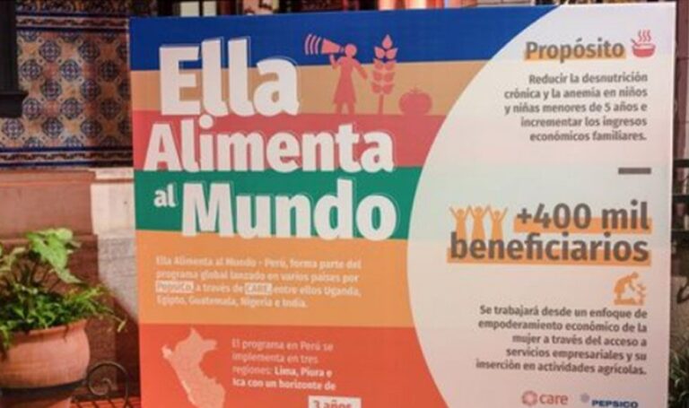 Perú invertirá en programa que beneficiará a 412.000 mujeres agricultoras