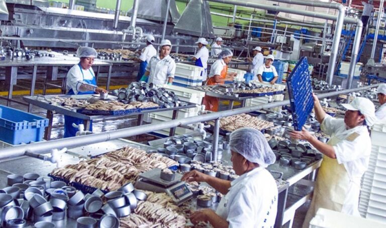 Sector manufacturero creció en abril impulsado por mayor pesca de anchoveta