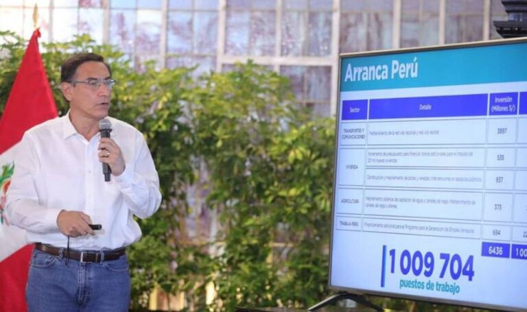 Arranca Perú: una nueva Reconstrucción con Cambios