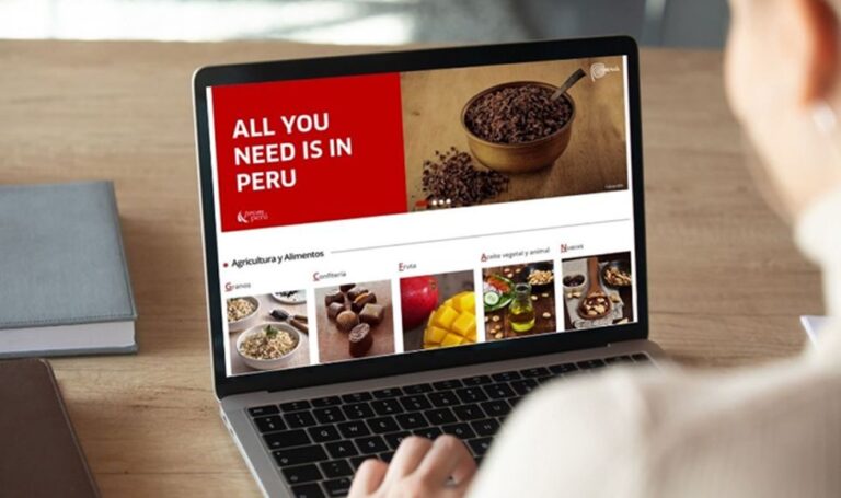 Perú lanza su primera plataforma comercial de venta online al mundo