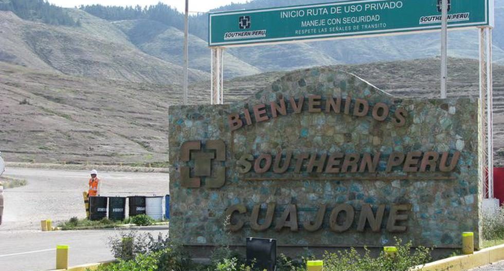Southern evalúa cierre temporal de mina Cuajone en Moquegua