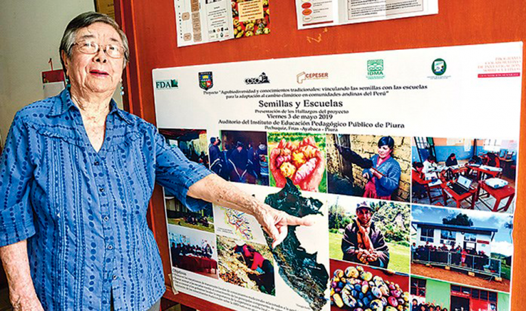 Elsa Fung, maestra, líder e incansable piuranista