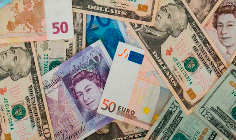 Las principales divisas cuya transacción afecta el precio del dólar