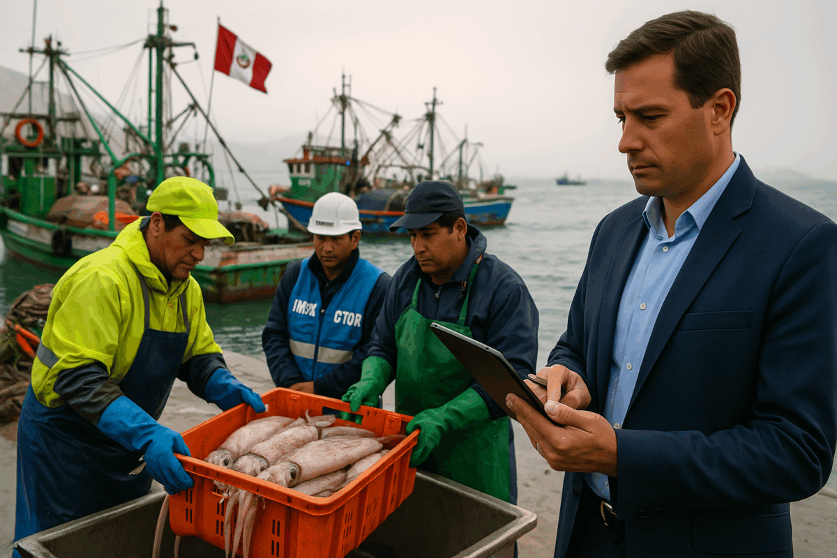 La investigación de la pota y los derechos de pesca