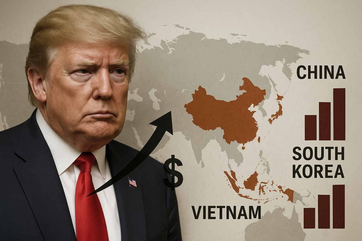 Los aranceles de Trump y el impacto en los países de Asia