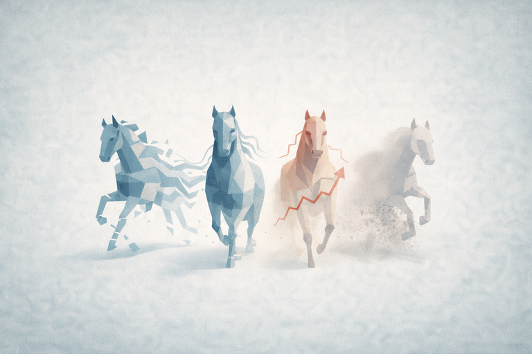 Tras las urnas: los cuatro caballos del apocalipsis