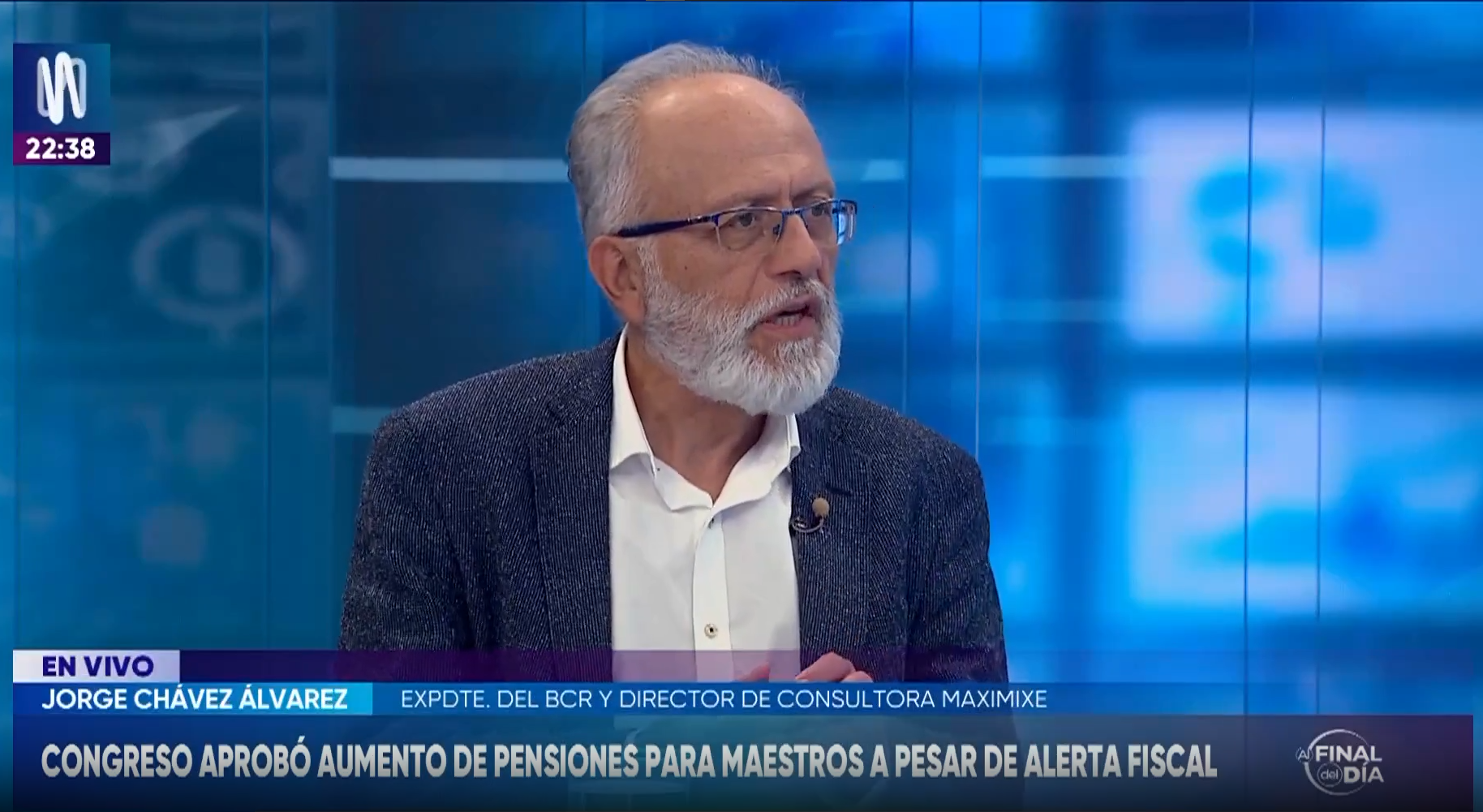 Jorge Chávez Álvarez: Este Congreso está de espaldas al país